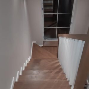 Деревянная лестница в Казанской Усадьбе